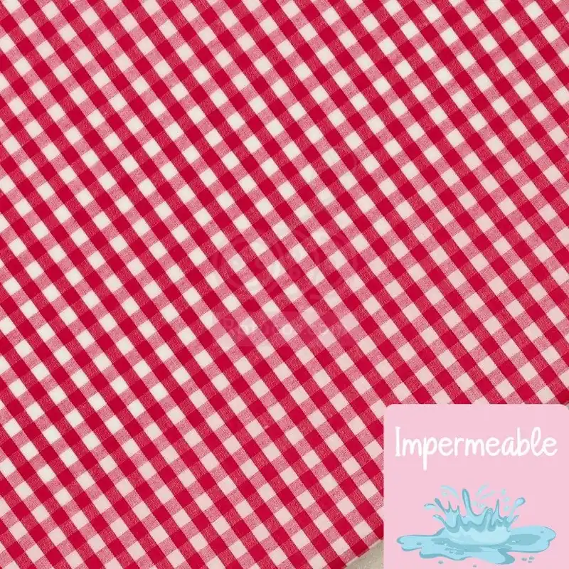 VICHY IMPERMEABLE 0.5 cm FRESA SERIE MENCIA Compra Ahora