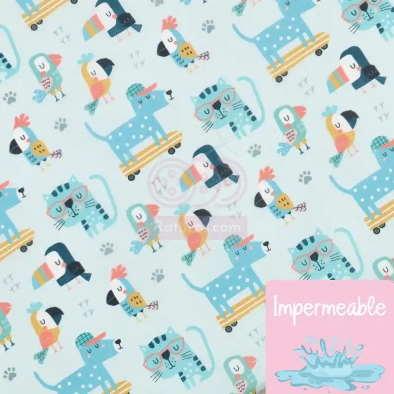 Compra Hoy FORRO IMPERMEABLE ANIMALES CALLEJEROS