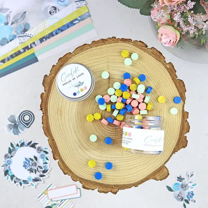 Oferta Flash Set de perlas de lacre Indigo | de Cocoloko