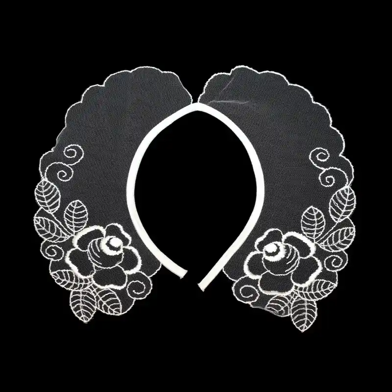 Cuello tul bordado 055 Últimas Unidades