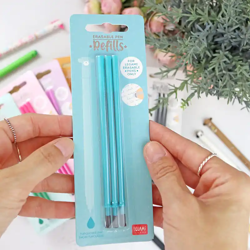 Set recargas Turquesa de Legami Entrega Rápida