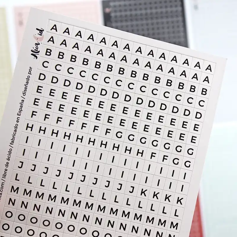 Pegatinas ABC Bebé. Especial documenta Precio Rebajado