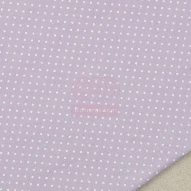 POPELIN TOPOS VIOLETA SERIE VENETO Original