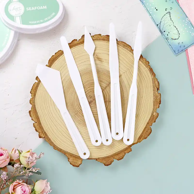 Moderno Set 6 espátulas plásticas de Artis Decor