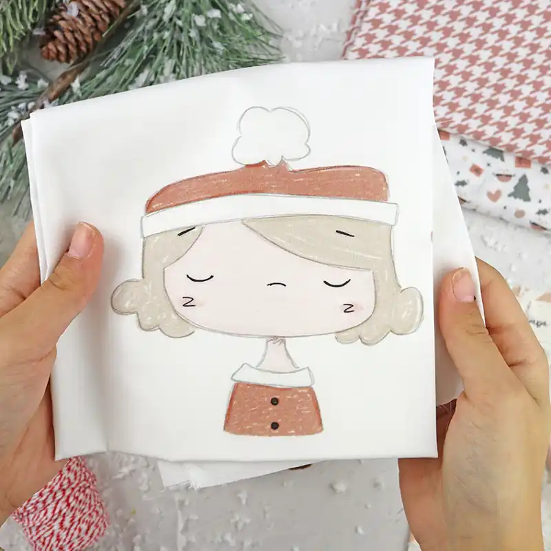 Panel de tela Ho Ho Ho de Ohana en Diciembre | Alúa Cid Lujoso