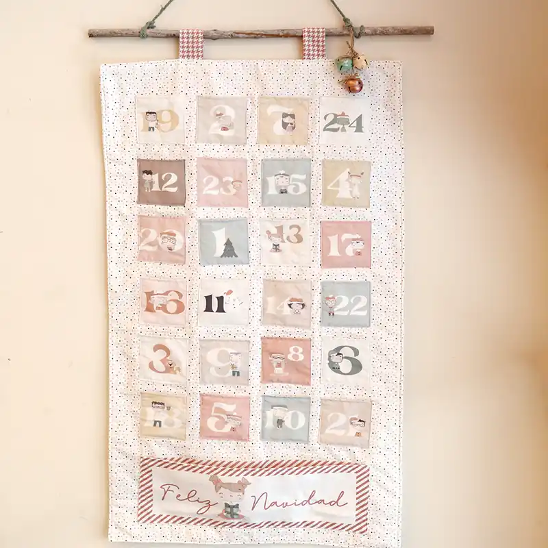 Solo Hoy Panel Calendario de Adviento Ohana en Diciembre | Alúa Cid