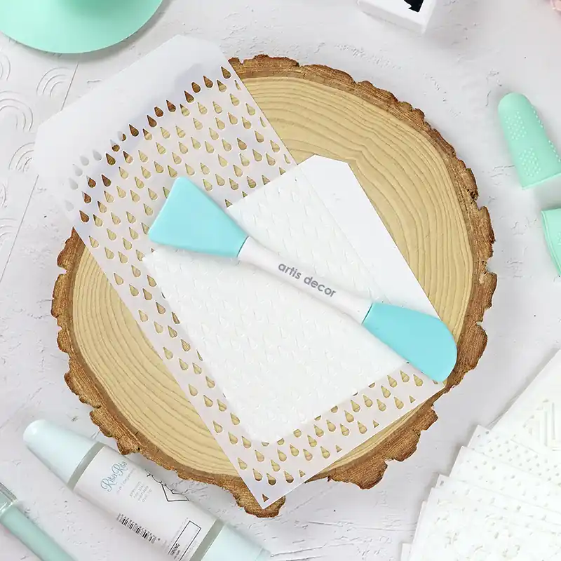 Última Oportunidad Paletina de silicona Menta de Artis Decor