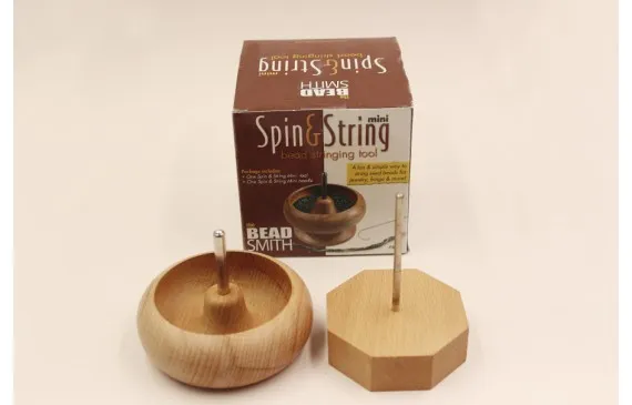 Súper Precio Molinillo de Madera para enfilar abalorio