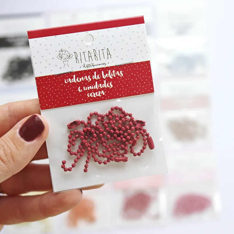 Liquidación Set de cadenas de bolitas Cereza