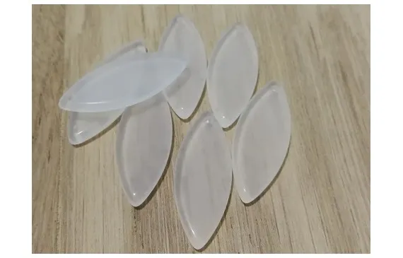 Novedad Ovalo Cristal africano 12-30 mm Transparente Opal