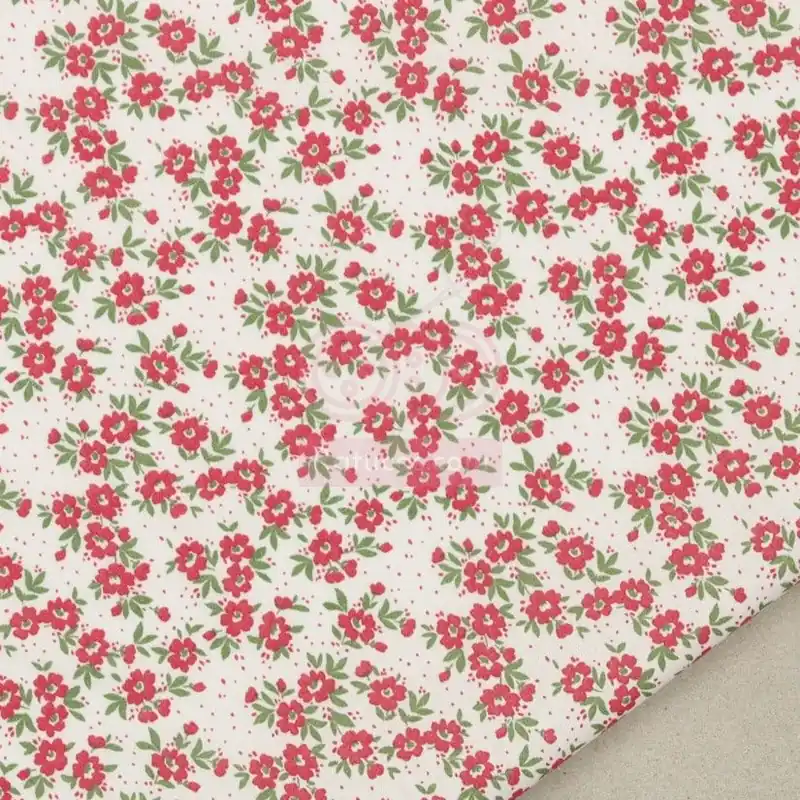 POPELIN FLORES DILEYA CEREZA Más Vendido