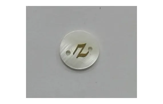 disco nacar 15mm letra z Moderno