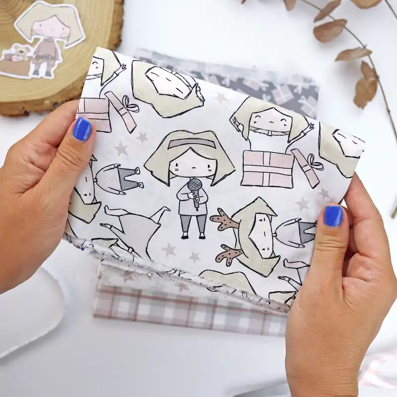 Tela Lulis Navidad | Maravillas Navidad Original