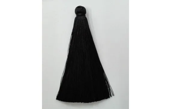 Pompon de 80mm Negro Solo Por Tiempo Limitado