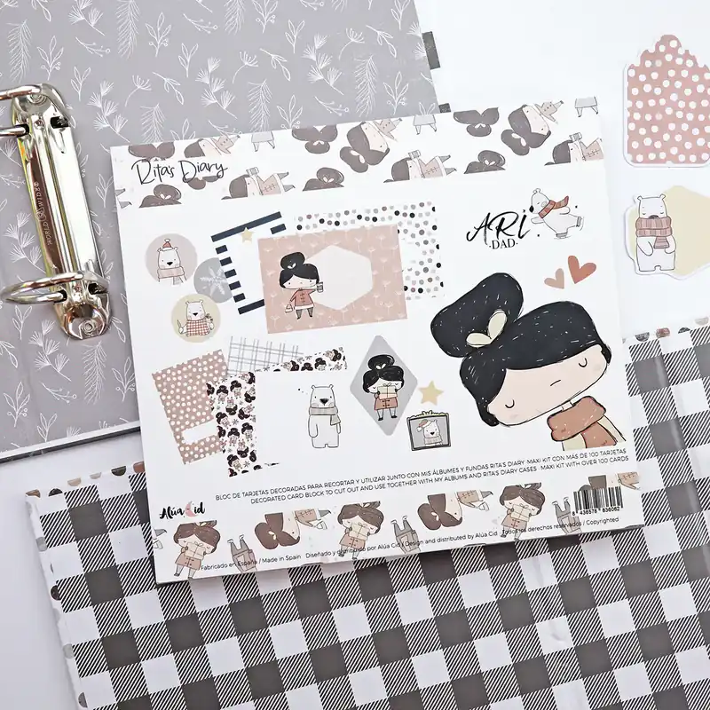 Más Vendido Bloc de tarjetas Aridad