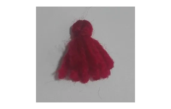 Imprescindible (Must-Have) Pompon Lana 15mm Rojo