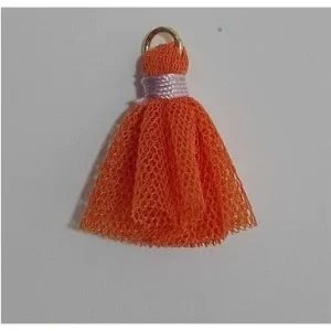 Auténtico Pompon tul 25mm mostaza