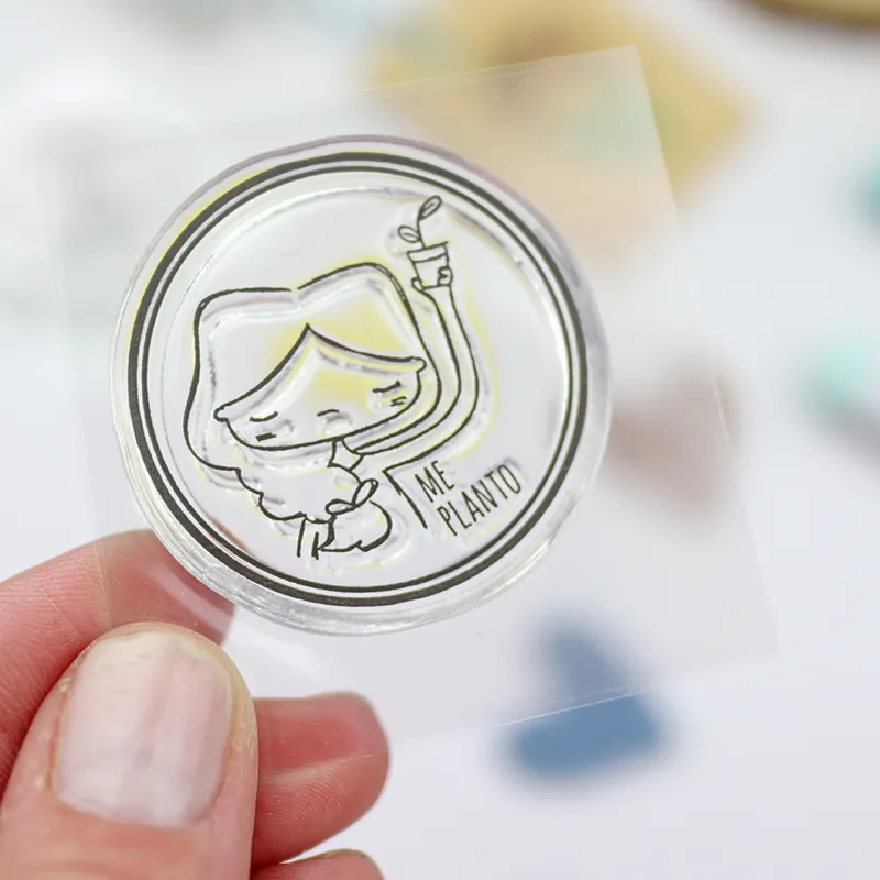 Mini sello medallón Me Planto Ordenar Ahora Mismo