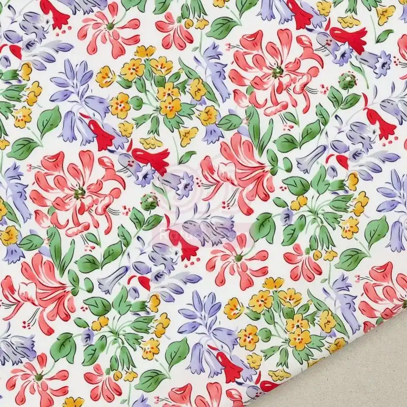 POPELIN TIPO BATISTA FLORES CARINA Novedad