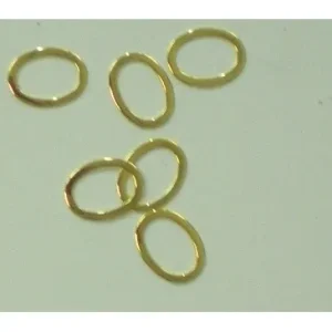 Aro Ovalado Dorado 14-10 Venta Final