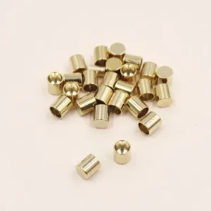 Terminal para cordón de 5mm Dorado Profesional