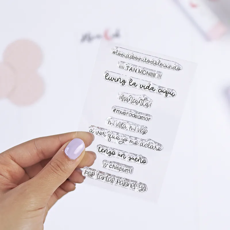 Set de sellos Alulimensajes Promoción