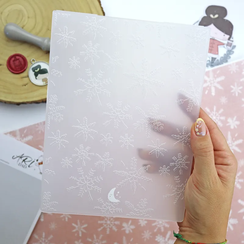 Carpeta de gofrado o emboss Copos Aridad Descuento