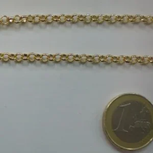 Cadena rolo 4mm dorado Última Oportunidad
