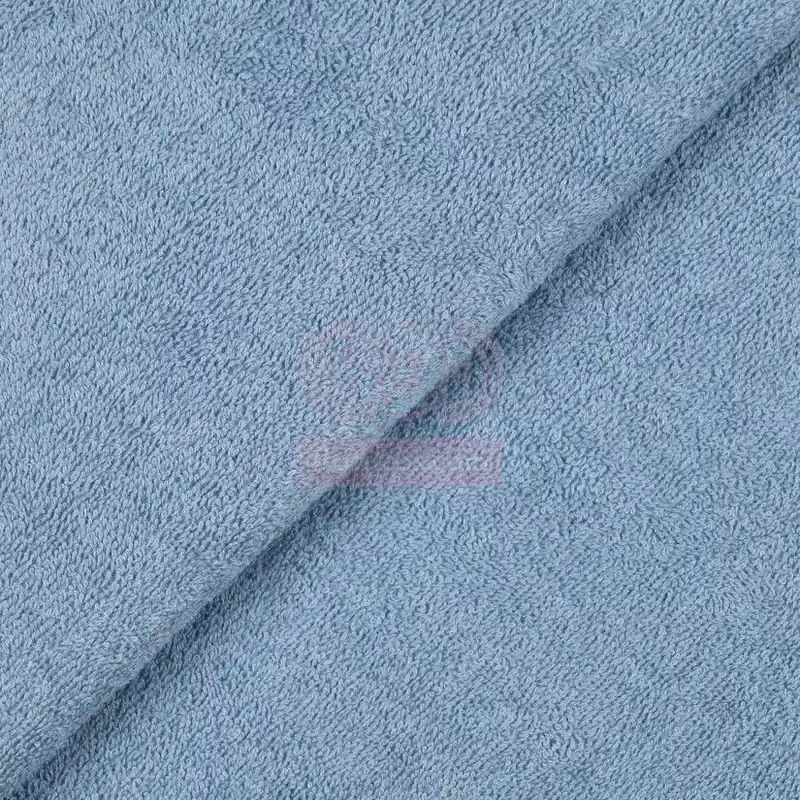 Hecho A Mano FELPA RIZO AZUL BALTICO SERIE ALGODON