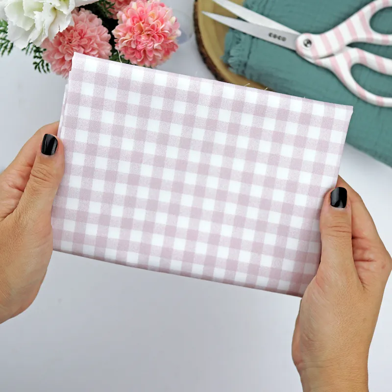 Disponible Ahora Tela Vichy Ohana | Ohana en la playa