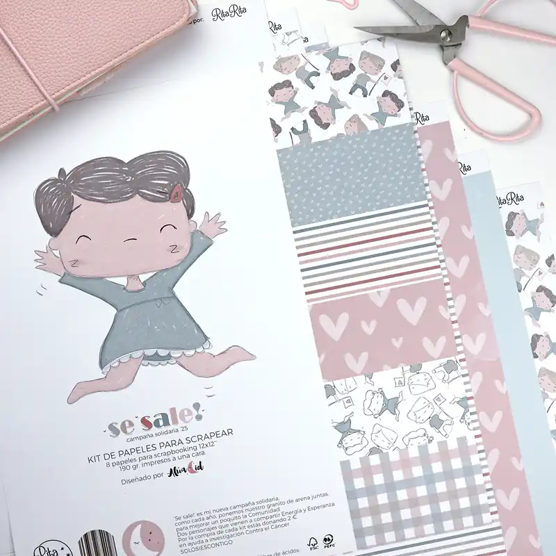 Kit de papeles Se sale Nena | Contra el Cáncer de Alúa Cid Envío Exprés