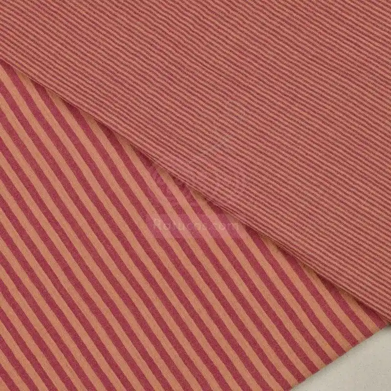 Última Versión DOBLE GASA RAYAS REVERSIBLES DALIA