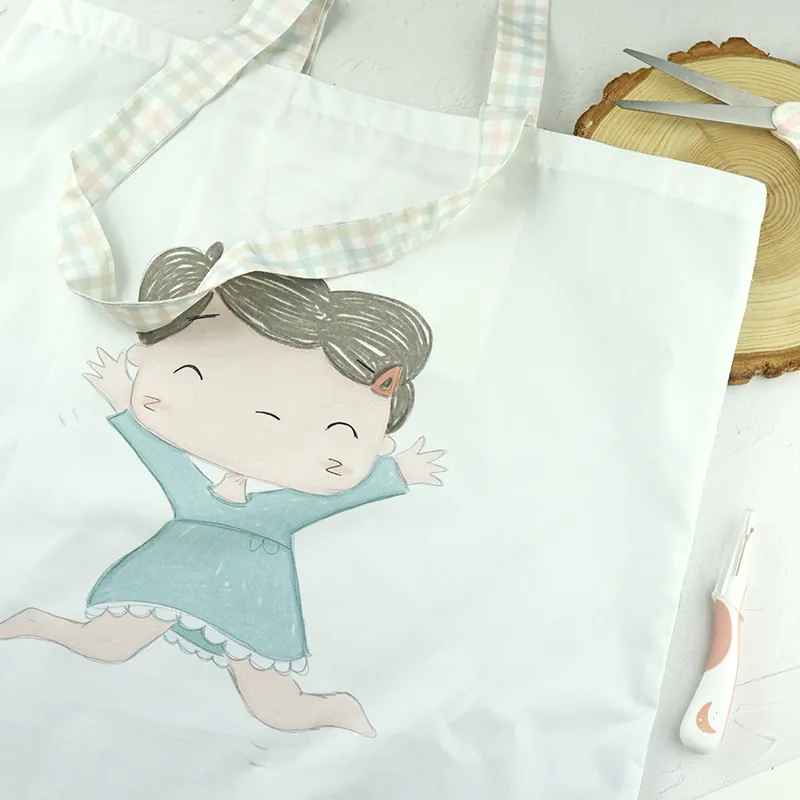 Imprescindible (Must-Have) Panel 123 Coser! Bolsa de Bolso Nena | Contra el Cáncer de Alúa Cid