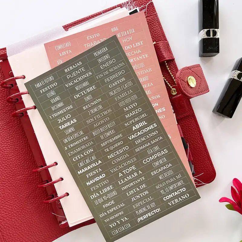 Última Versión Set de pegatinas Lo que yo+quiero