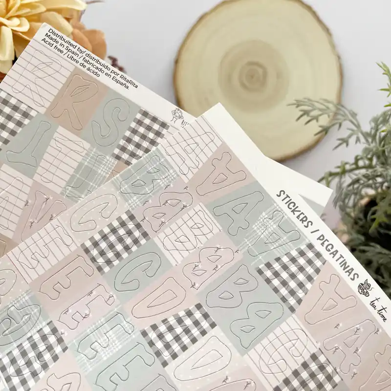 Disponible Ahora Set de pegatinas Tea party