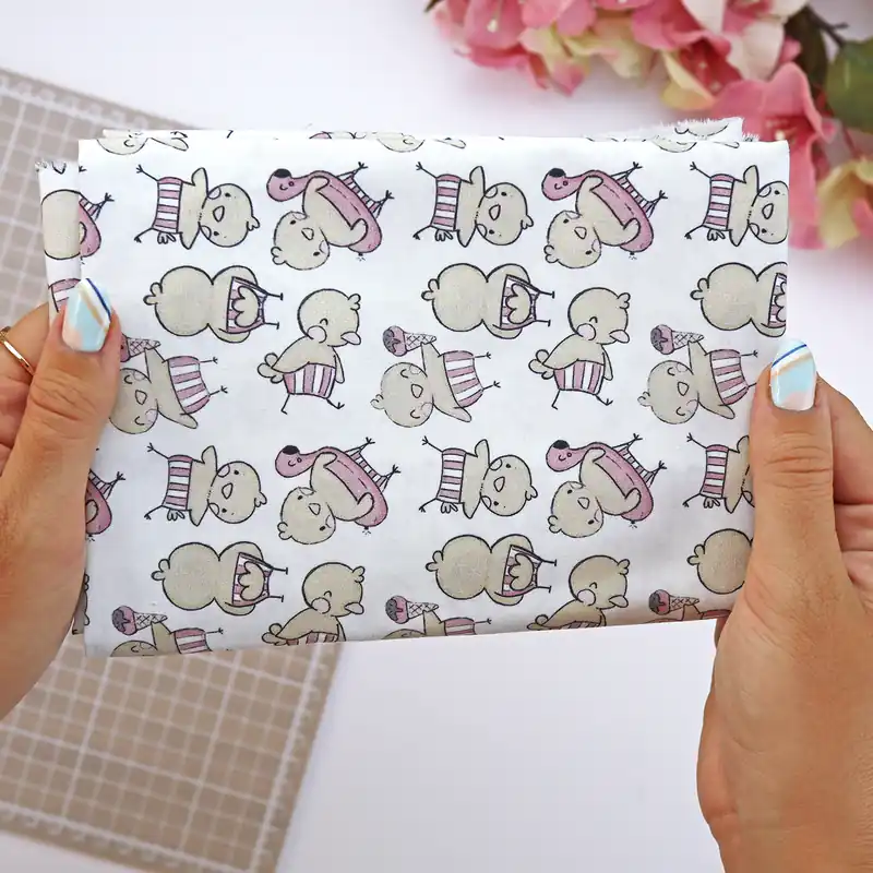 Retal de tela Pollitos, de Libertad Compra Hoy