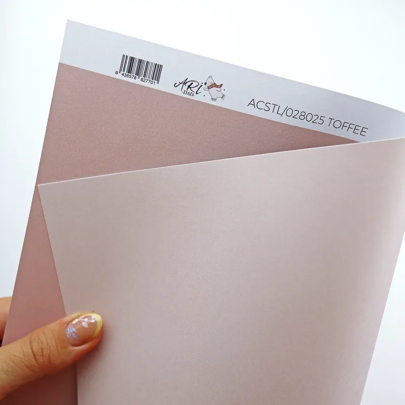 Liquidación Cartulina básica Toffee