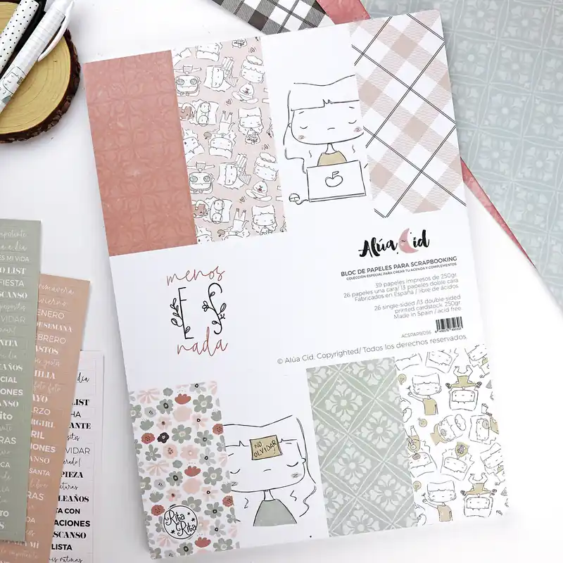 Gran Oferta Bloc de papeles Menos es nada