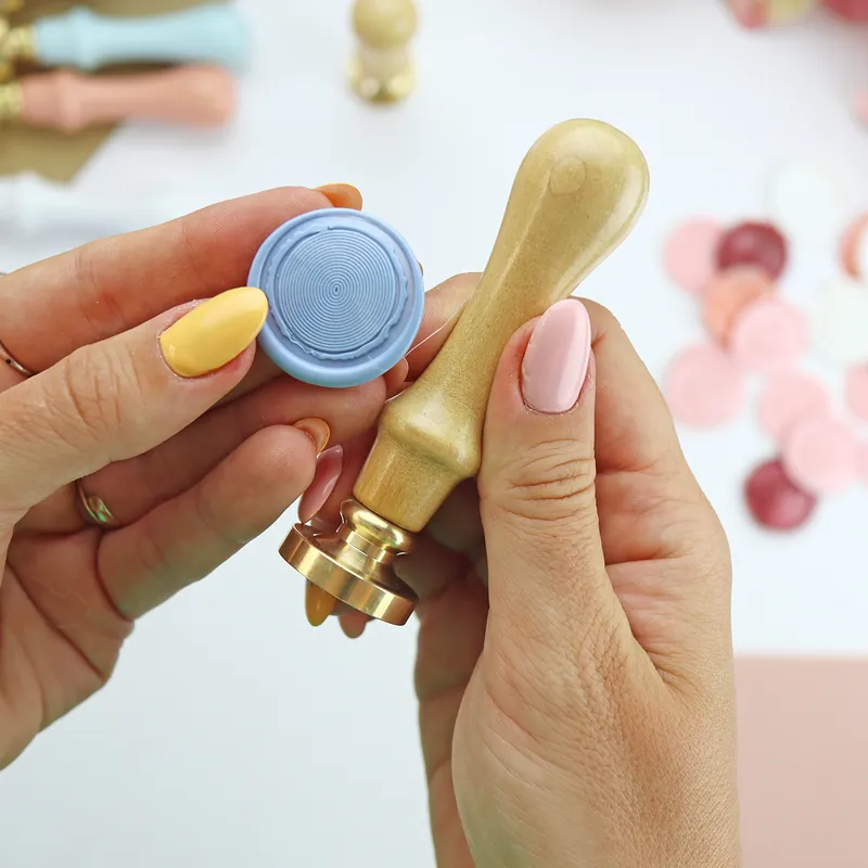 Sello para lacre Madera Certificado