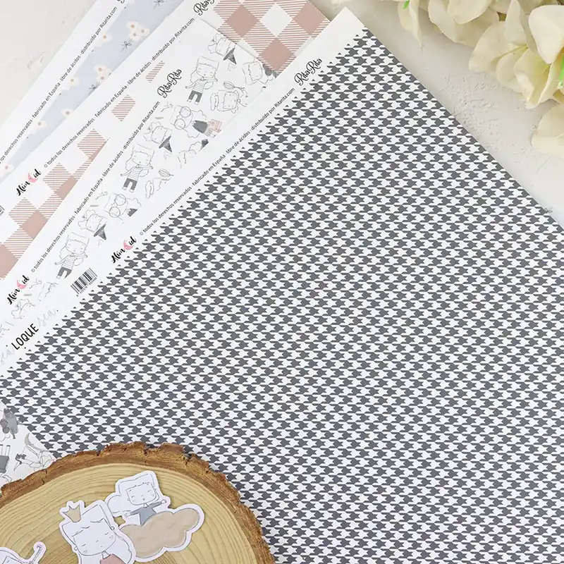 Hecho A Mano Papel laminado Cocomademoiselle de Sea lo que sea | Alúa Cid