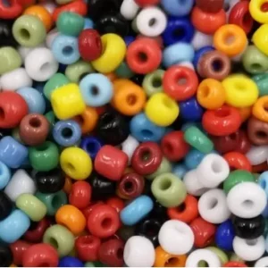 10 gramos de Abalorio cristal Multicolor Ordena Ya