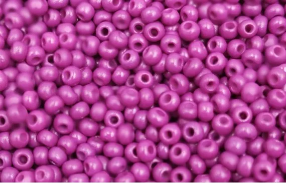 10 gramos de Abalorio cristal morado Nueva Colección