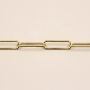 Cadena eslabón 24-6mm Dorado Mate Gran Oferta