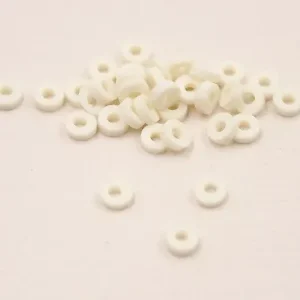 Tira de 450 discos de Goma de 3mm - Blanco Exclusivo