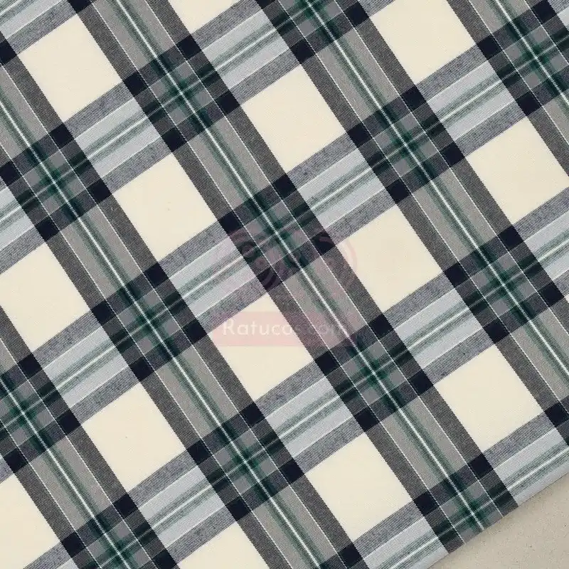 VIYELA CUADRO ESCOCES LALO VERDE Alta Calidad