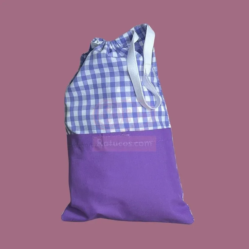 BOLSA BOCADILLO CON BOLSILLO LILA Oferta Limitada