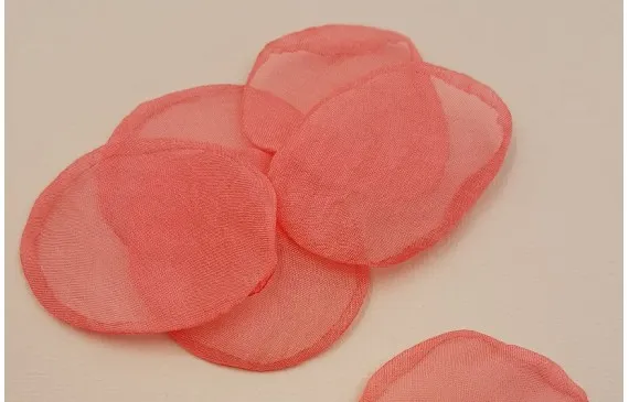 Stock Limitado Disco Tela Color Rojo Coral