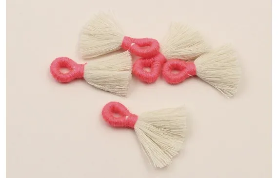 Fleco 35mm blanco y Fuxia Mejor Calidad