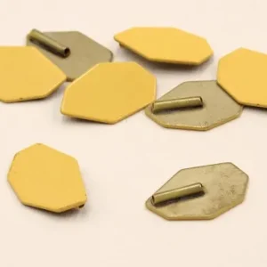 Stock Limitado Pieza esmaltada 21-12mm Esmalte color Huevo