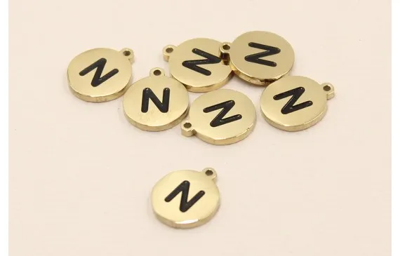 Chapa acero Inoxidable 10mm letra N Precio De Oferta